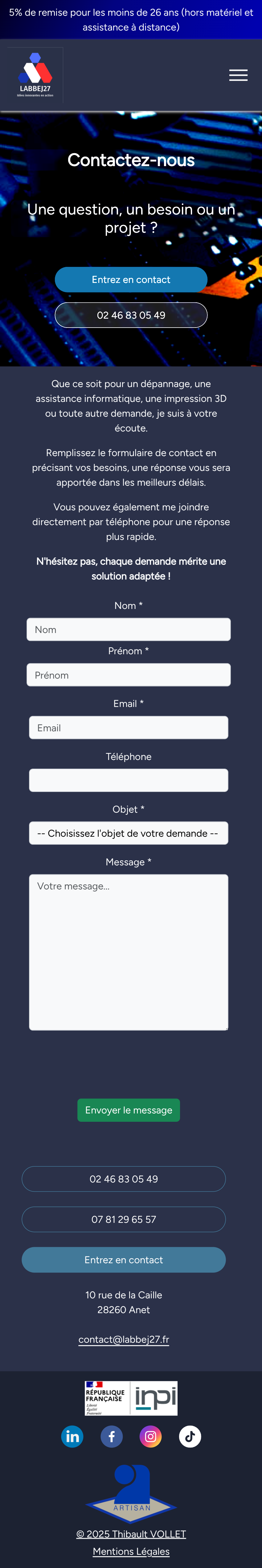 Photo du projet